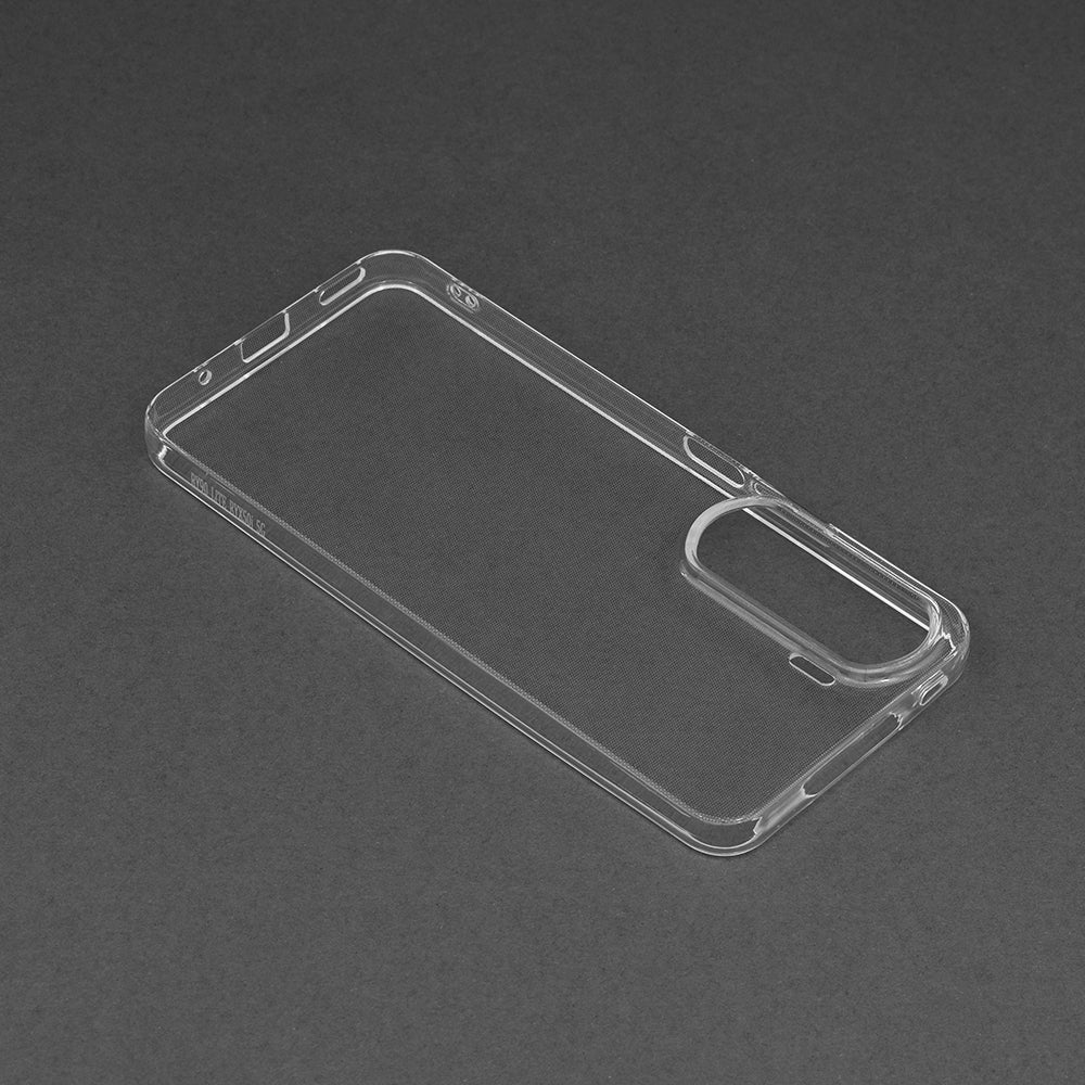 Husa de protectie Techsuit Clear Silicone compatibila cu Honor 70 Lite, acoperire spate, transparent