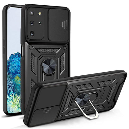 Husa de protectie Techsuit CamShield Series compatibila cu Samsung Galaxy S20 Plus 5G, acoperire spate, negru