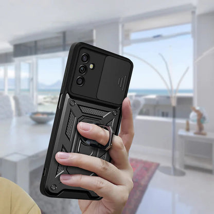 Husa de protectie Techsuit CamShield Series compatibila cu Samsung Galaxy A04s, acoperire spate, negru