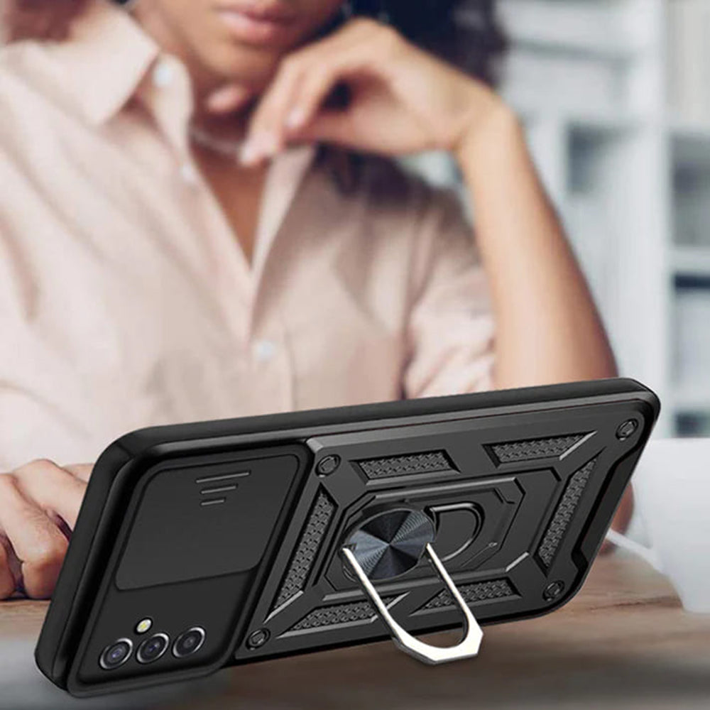 Husa de protectie Techsuit CamShield Series compatibila cu Samsung Galaxy A13 5G, acoperire spate, negru