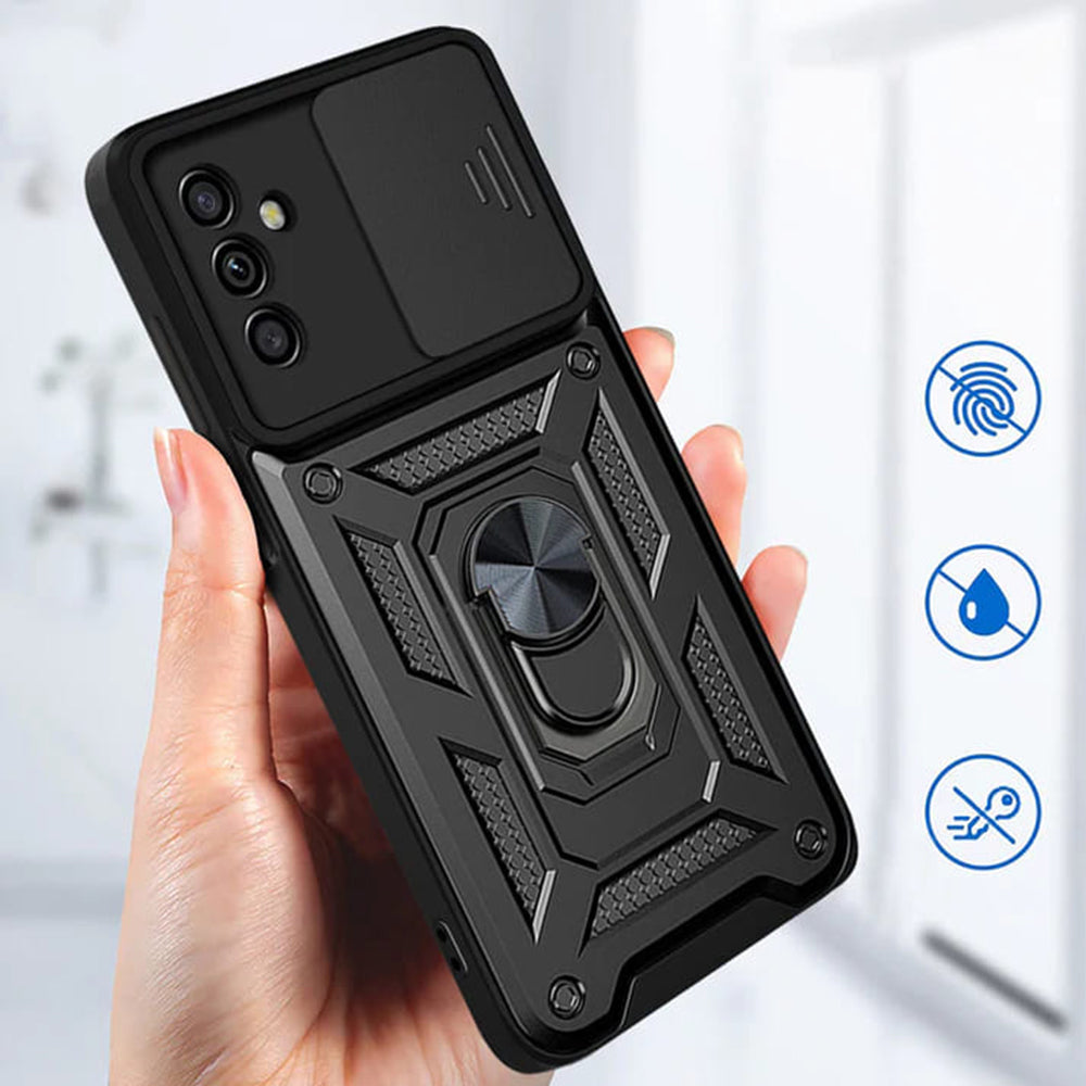 Husa de protectie Techsuit CamShield Series compatibila cu Samsung Galaxy A13 5G, acoperire spate, negru