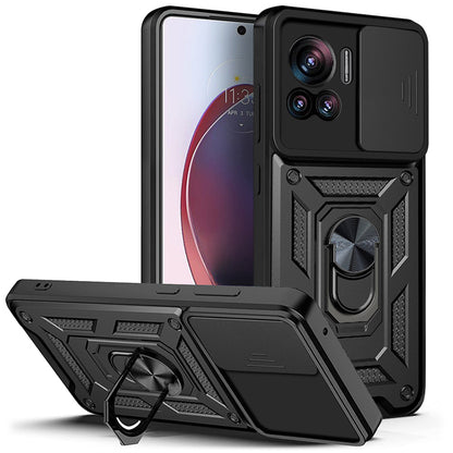 Husa de protectie Techsuit CamShield Series compatibila cu Motorola Edge 30 Ultra, acoperire spate, negru