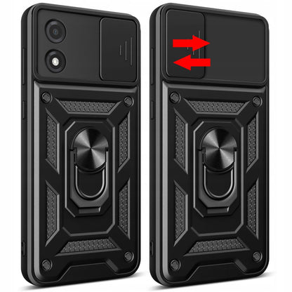 Husa de protectie Techsuit CamShield Series compatibila cu Motorola Moto E13, acoperire spate, negru