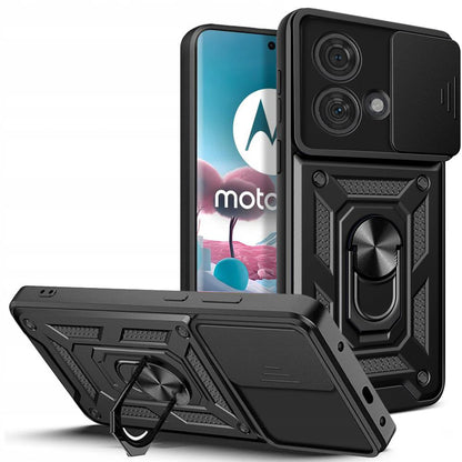 Husa de protectie Techsuit CamShield Series compatibila cu Motorola Edge 40 Neo, acoperire spate, negru
