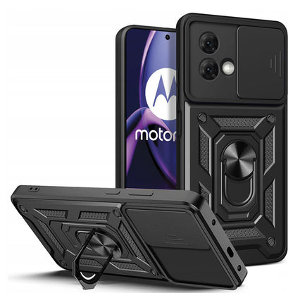 Husa de protectie Techsuit CamShield Series compatibila cu Motorola Moto G84, acoperire spate, negru