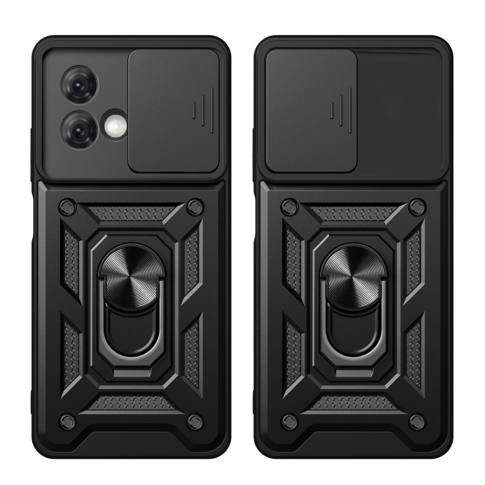 Husa de protectie Techsuit CamShield Series compatibila cu Motorola Moto G84, acoperire spate, negru
