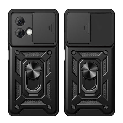 Husa de protectie Techsuit CamShield Series compatibila cu Motorola Moto G84, acoperire spate, negru