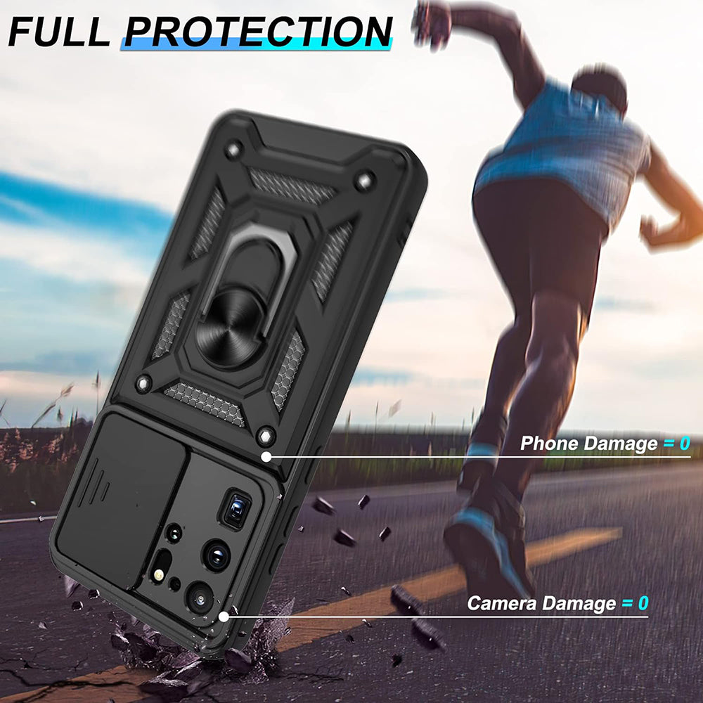 Husa de protectie Techsuit CamShield Series compatibila cu Samsung Galaxy S20 Ultra 5G, acoperire spate, negru
