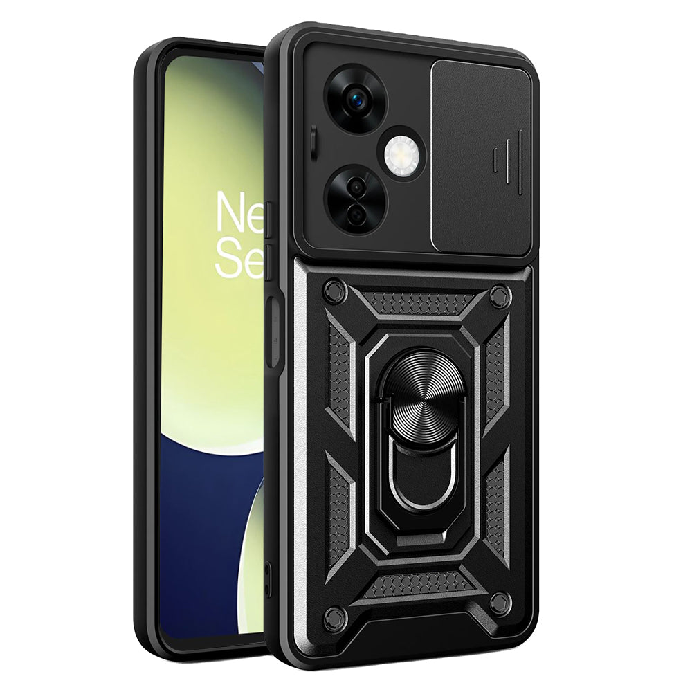 Husa de protectie Techsuit CamShield Series compatibila cu OnePlus Nord CE 3 Lite, acoperire spate, negru