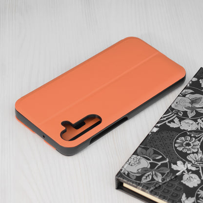Husa de protectie Techsuit eFold Series compatibila cu Samsung Galaxy A15 5G, acoperire spate, oranj