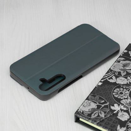 Husa de protectie Techsuit eFold Series compatibila cu Samsung Galaxy A15 5G, acoperire spate, verde inchis