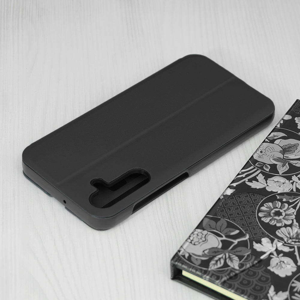 Husa de protectie Techsuit eFold Series compatibila cu Samsung Galaxy A15 5G, acoperire spate, negru