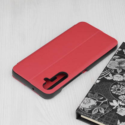 Husa de protectie Techsuit eFold Series compatibila cu Samsung Galaxy A05, acoperire spate, rosu