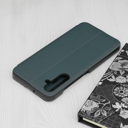 Husa de protectie Techsuit eFold Series compatibila cu Samsung Galaxy A05, acoperire spate, verde inchis