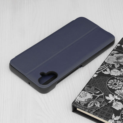 Husa de protectie Techsuit eFold Series compatibila cu Samsung Galaxy A04s, acoperire spate, albastru