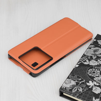 Husa de protectie Techsuit eFold Series compatibila cu Xiaomi 13T, acoperire spate, oranj