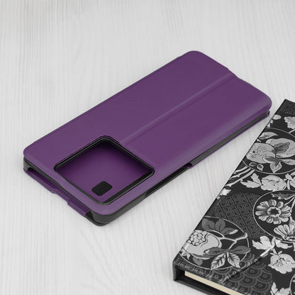 Husa de protectie Techsuit eFold Series compatibila cu Xiaomi 13T Pro, acoperire spate, mov
