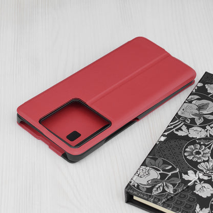Husa de protectie Techsuit eFold Series compatibila cu Xiaomi 13T, acoperire spate, rosu