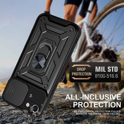 Husa de protectie Techsuit CamShield Series compatibila cu Apple iPhone 8, acoperire spate, negru