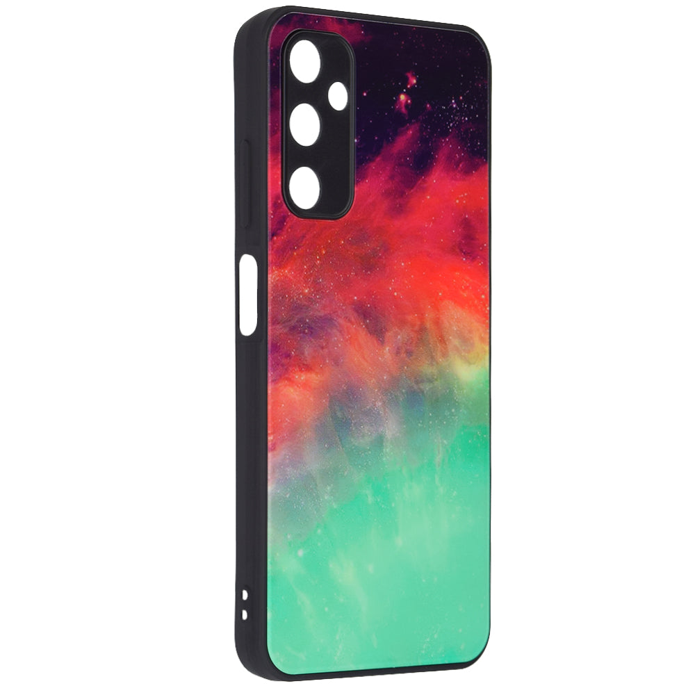 Husa de protectie Techsuit Glaze Series compatibila cu Samsung Galaxy A05, acoperire spate, Fiery Ocean