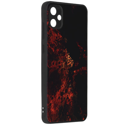 Husa de protectie Techsuit Glaze Series compatibila cu Samsung Galaxy A05, acoperire spate, Blue Nebula