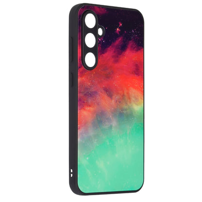 Husa de protectie Techsuit Glaze Series compatibila cu Samsung Galaxy S23 FE, acoperire spate, Fiery Ocean