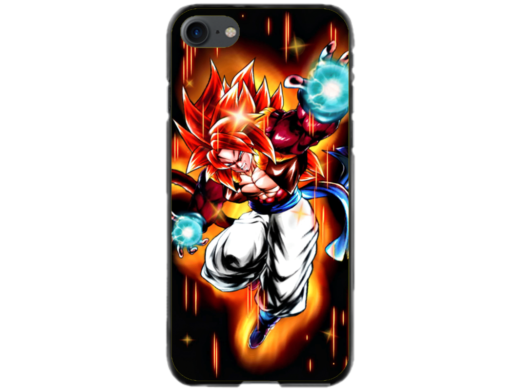 Husa Silicon HQCover compatibila cu Apple iPhone SE 2022, model Dragon Ball Z v1, rezistenta la socuri si zgarieturi, SP1M00017