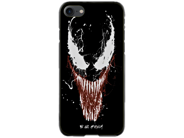 Husa Silicon HQCover compatibila cu Apple iPhone 7, model Venom v1, rezistenta la socuri si zgarieturi, SP1M00024