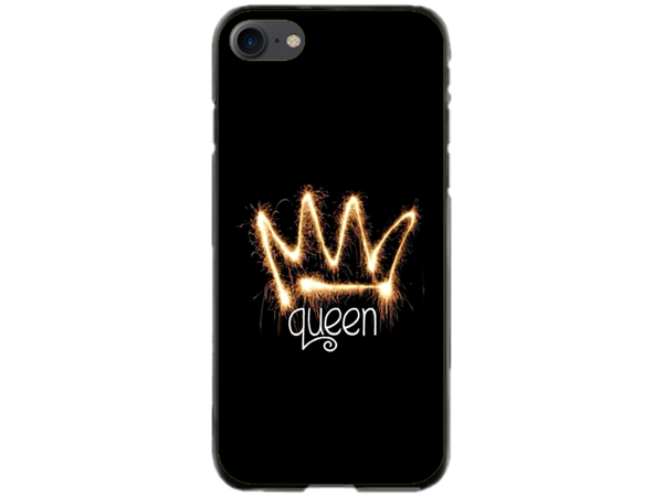 Husa Silicon HQCover compatibila cu Apple iPhone 7, model Queen, rezistenta la socuri si zgarieturi, SP1M00025