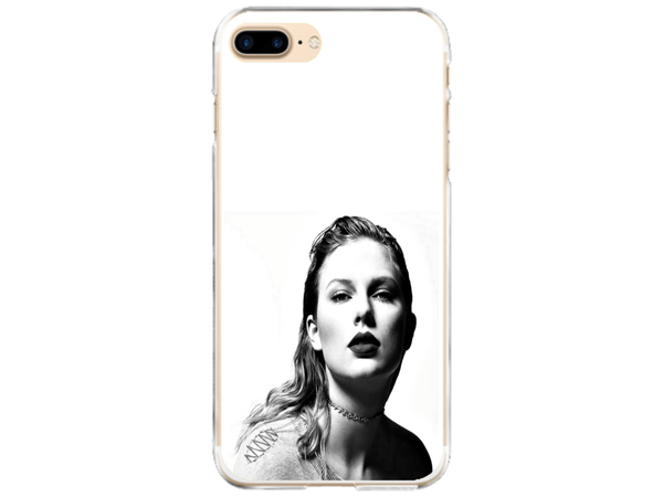 Husa Silicon HQCover compatibila cu Apple iPhone 7 Plus, model Taylor Swift v1, rezistenta la socuri si zgarieturi, SP1M00016