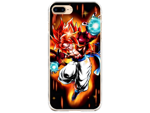 Husa Silicon HQCover compatibila cu Apple iPhone 7 Plus, model Dragon Ball Z v1, rezistenta la socuri si zgarieturi, SP1M00017