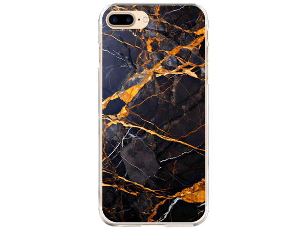 Husa Silicon HQCover compatibila cu Apple iPhone 7 Plus, model Marble v1, rezistenta la socuri si zgarieturi, SP1M00035