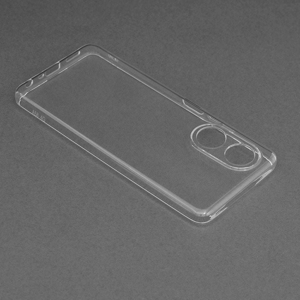 Husa de protectie Techsuit Clear Silicone compatibila cu Oppo A57s, acoperire spate, transparent