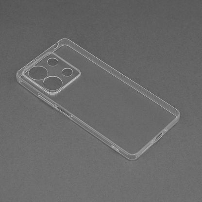 Husa de protectie Techsuit Clear Silicone compatibila cu Xiaomi Redmi Note 13 Pro 5G, acoperire spate, transparent