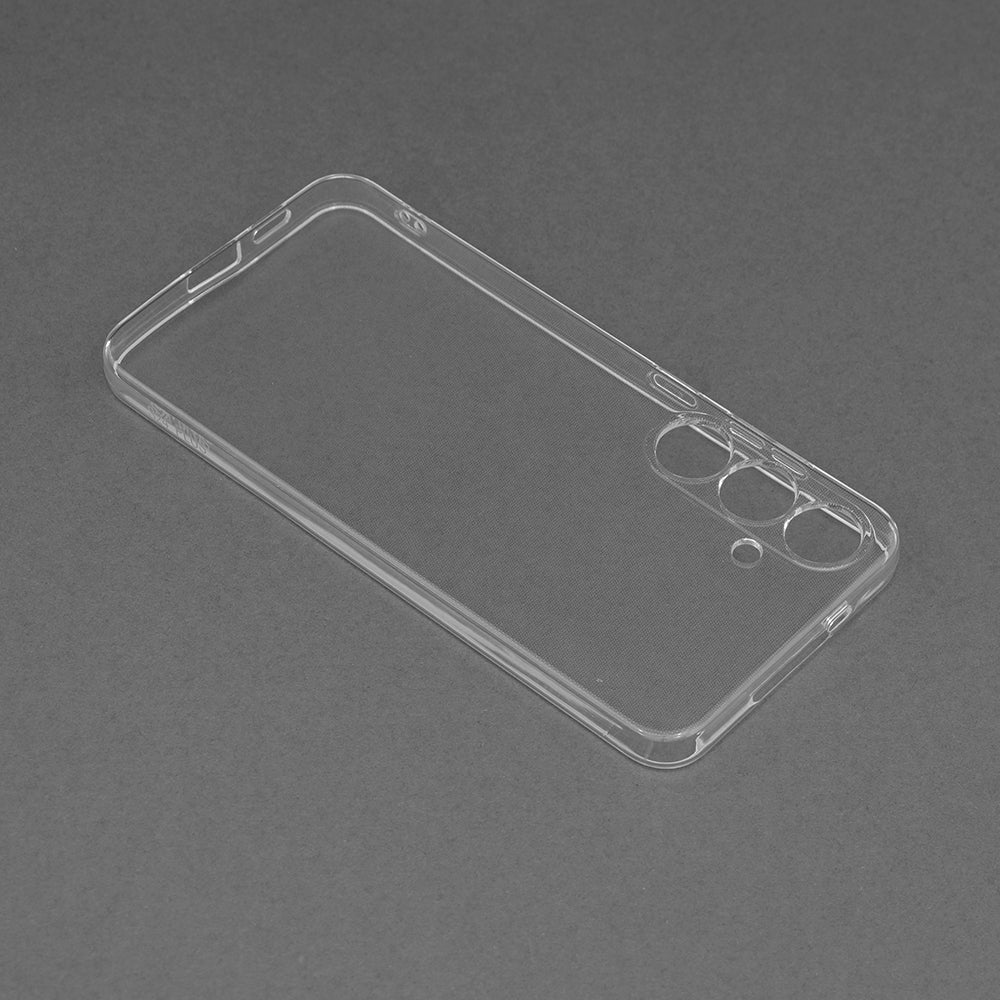 Husa de protectie Techsuit Clear Silicone compatibila cu Samsung Galaxy S24 Plus, acoperire spate, transparent