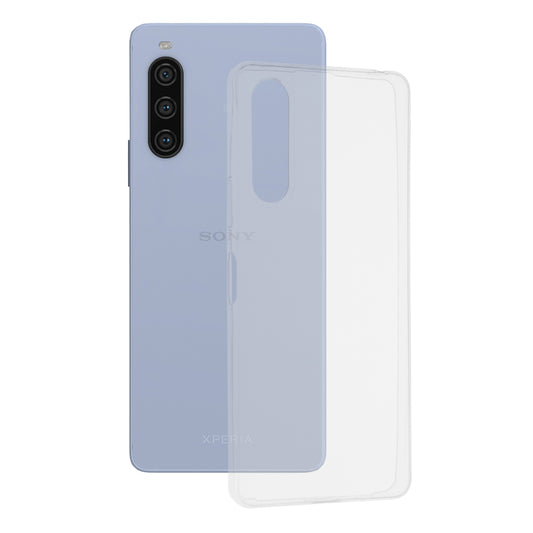 Husa de protectie Techsuit Clear Silicone compatibila cu Sony Xperia 10 V, acoperire spate, transparent