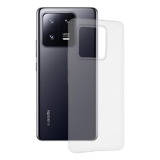 Husa de protectie Techsuit Clear Silicone compatibila cu Xiaomi 13 Pro, acoperire spate, transparent