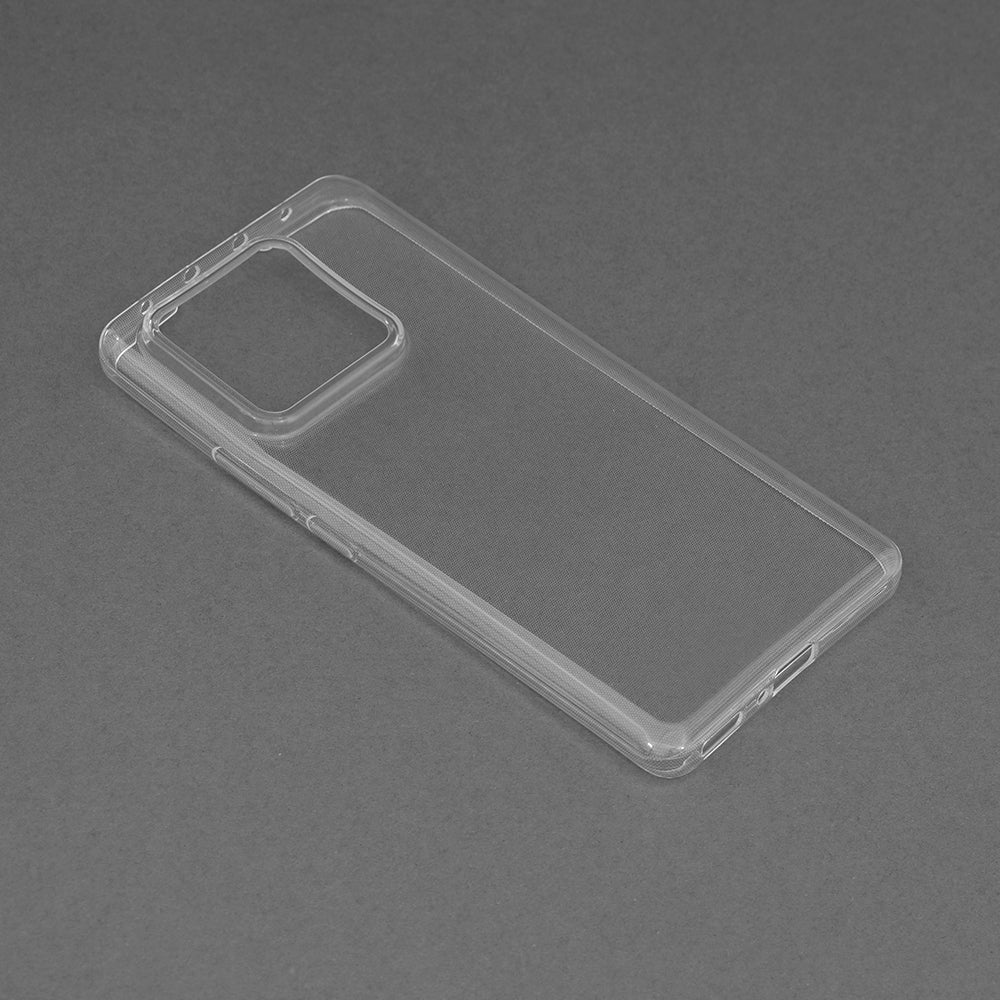 Husa de protectie Techsuit Clear Silicone compatibila cu Xiaomi 12T Pro, acoperire spate, transparent