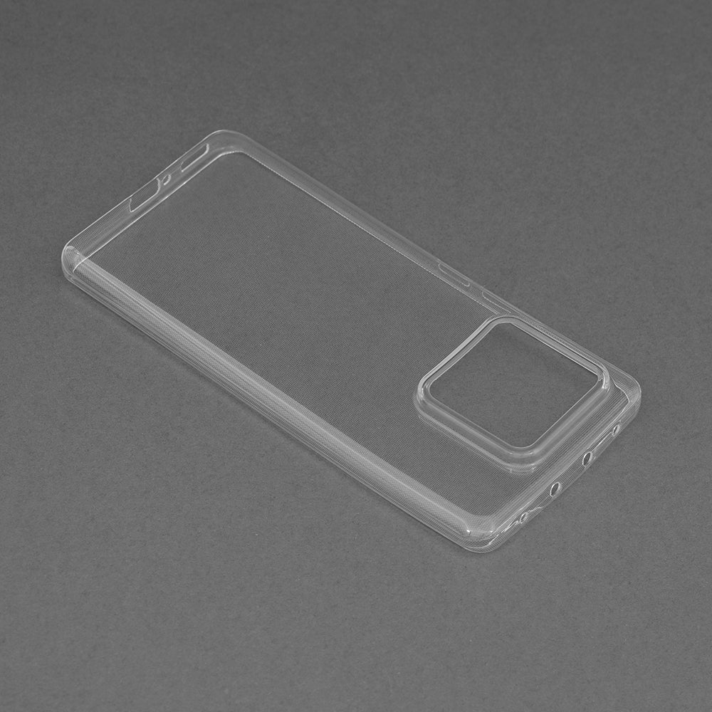 Husa de protectie Techsuit Clear Silicone compatibila cu Xiaomi 12T Pro, acoperire spate, transparent
