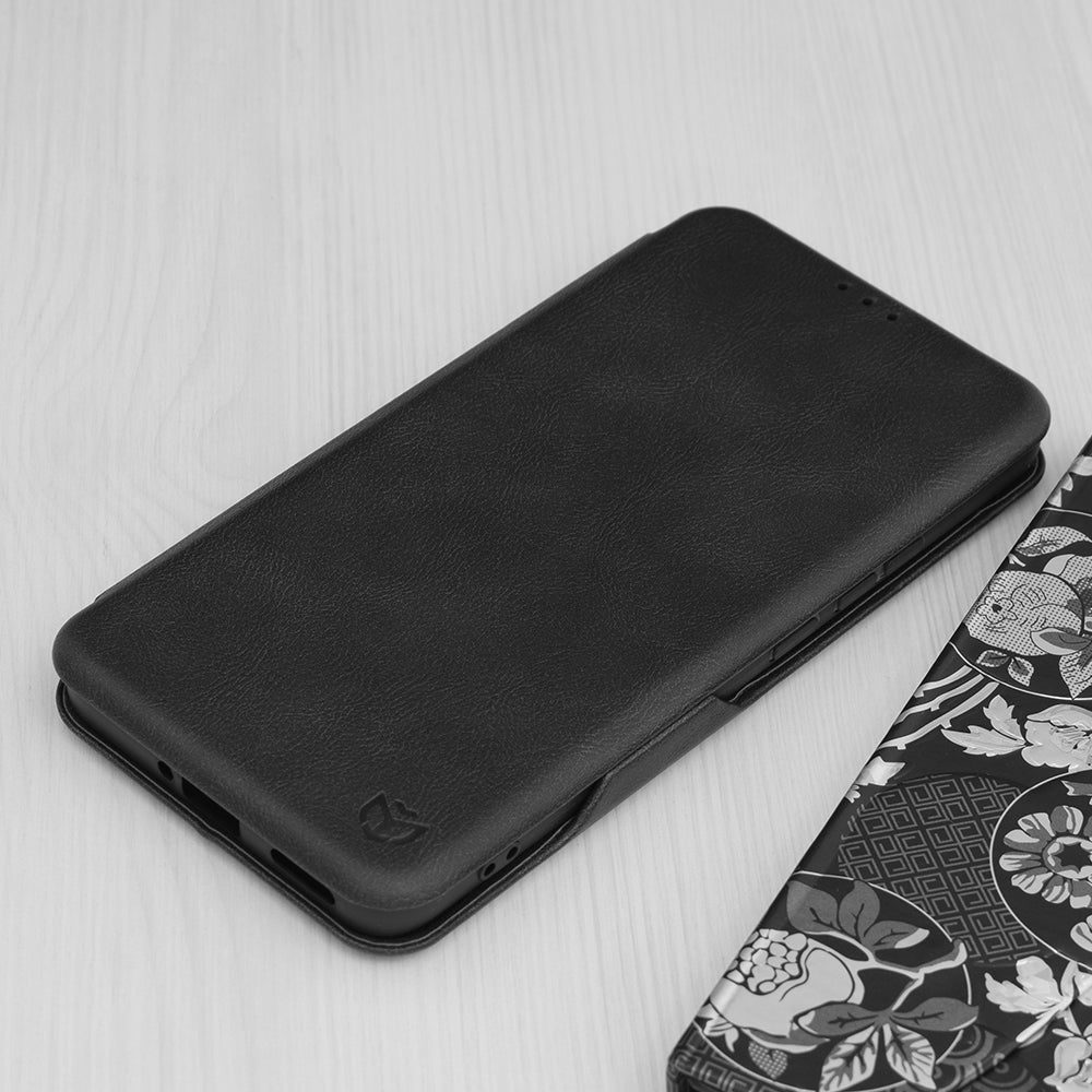 Husa de protectie Techsuit Safe Wallet Plus compatibila cu Xiaomi 13T, acoperire spate, negru