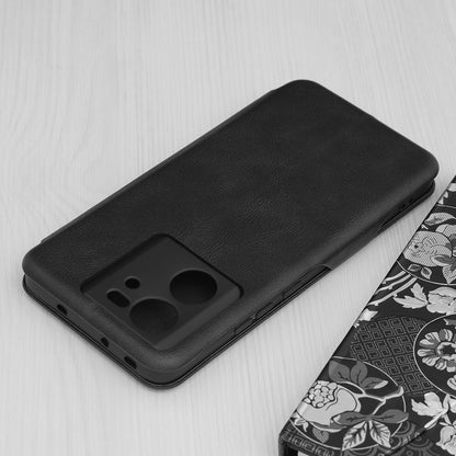 Husa de protectie Techsuit Safe Wallet Plus compatibila cu Xiaomi 13T, acoperire spate, negru