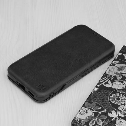 Husa de protectie Techsuit Safe Wallet Plus compatibila cu Xiaomi 13, acoperire spate, negru