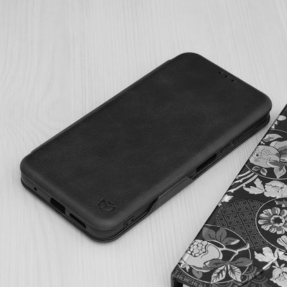 Husa de protectie Techsuit Safe Wallet Plus compatibila cu Xiaomi Redmi Note 13 Pro 5G, acoperire spate, verde