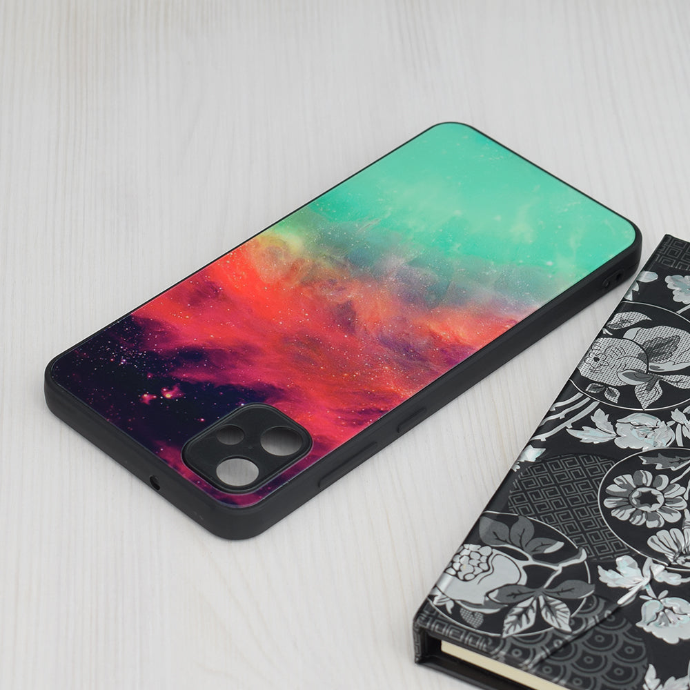 Husa de protectie Techsuit Glaze Series compatibila cu Samsung Galaxy A05, acoperire spate, Fiery Ocean