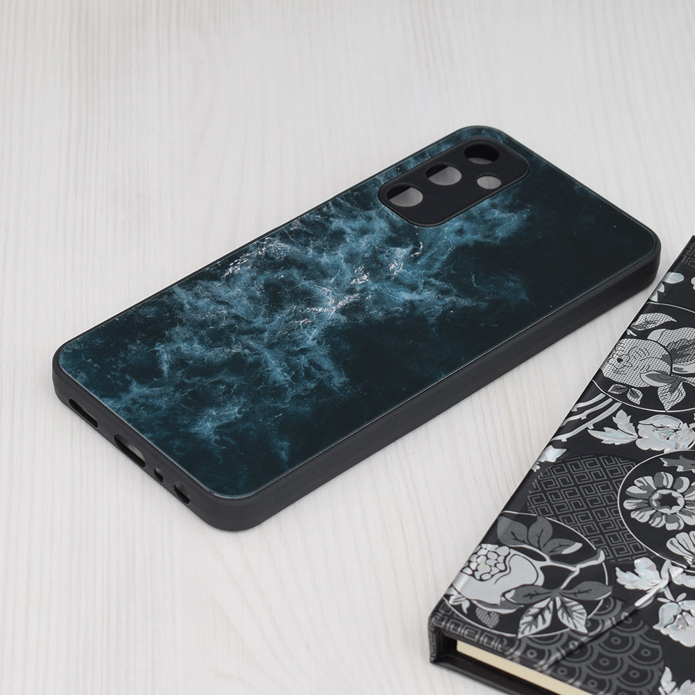 Husa de protectie Techsuit Glaze Series compatibila cu Samsung Galaxy A05, acoperire spate, Blue Ocean