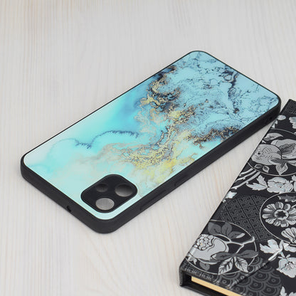Husa de protectie Techsuit Glaze Series compatibila cu Samsung Galaxy A04s, acoperire spate, Fiery Ocean