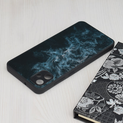 Husa de protectie Techsuit Glaze Series compatibila cu Samsung Galaxy A04s, acoperire spate, Blue Nebula