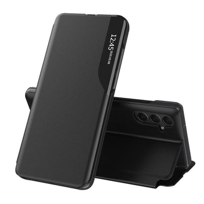 Husa de protectie Techsuit eFold Series compatibila cu Samsung Galaxy A15 4G, acoperire spate, negru