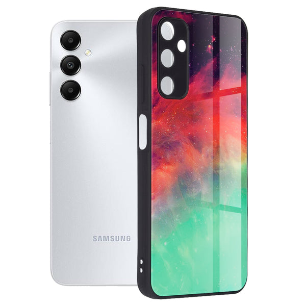 Husa de protectie Techsuit Glaze Series compatibila cu Samsung Galaxy A05s, acoperire spate, Fiery Ocean