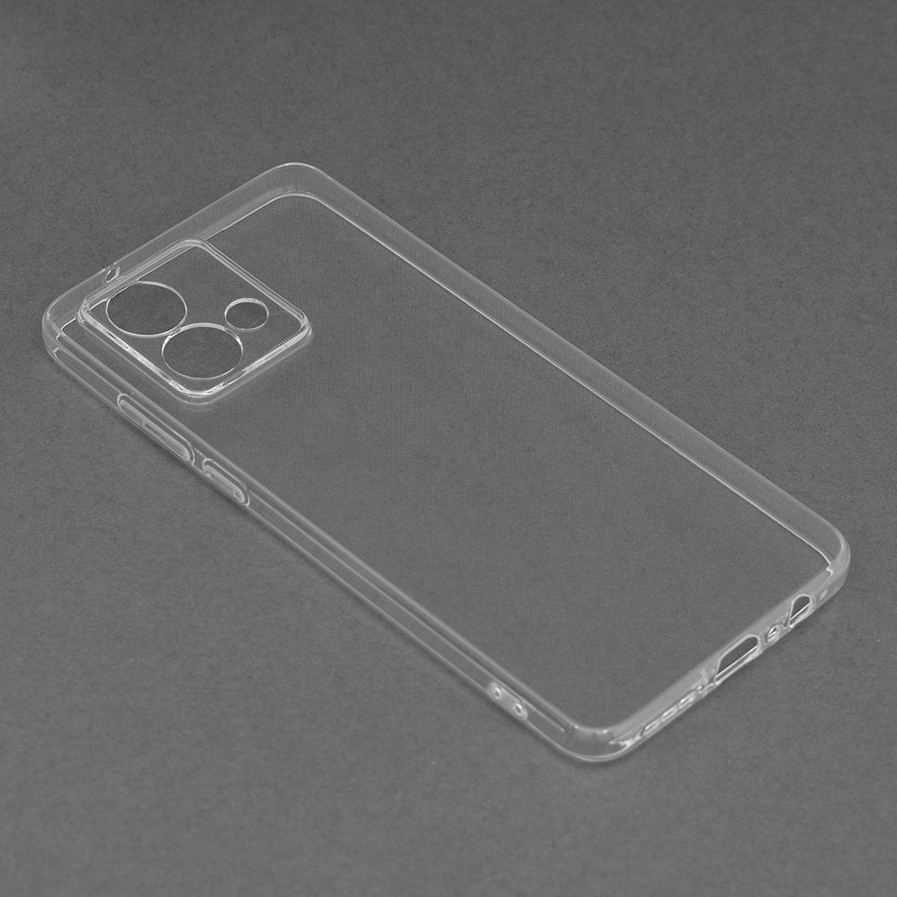 Husa de protectie Techsuit Clear Silicone compatibila cu Motorola Moto G84, acoperire spate, transparent
